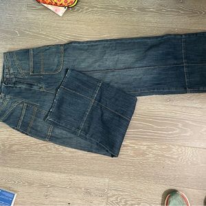 Anthropologie pilcro wide leg jeans size 25, brand new, perfect condition